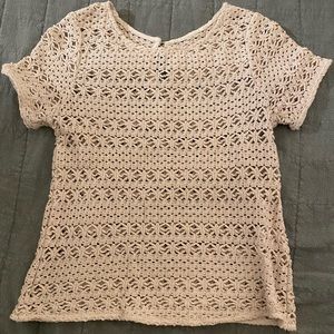 Joie cream color knitted top